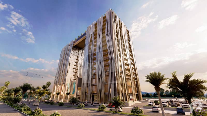 1171 Square Feet 1 Bed Room Apartment For Sale On Installments In Aj Towers Gulberg Greens