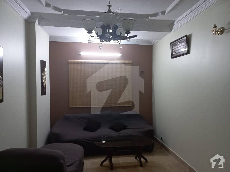 3  Bed Drawing Dinning Road Facing Flat For Sale