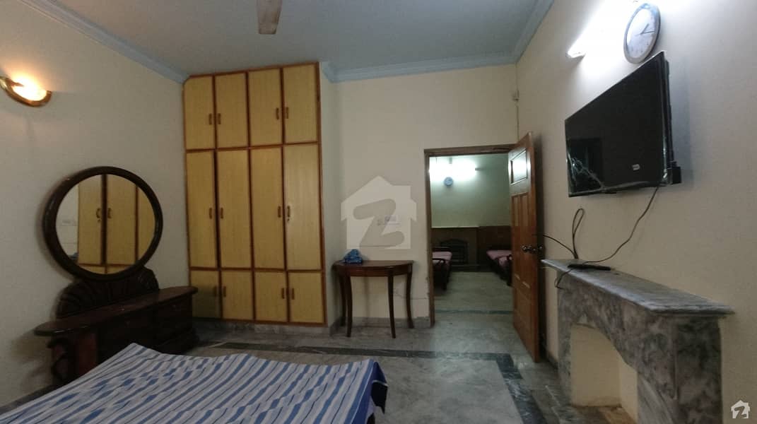 I-8 Single Furnished Room On Ground Floor With Car Parking For Rent.