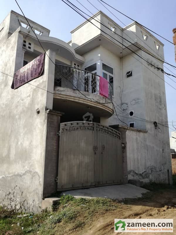 Double Storey House In Sialkot Fauji Town Opp Ajmal Garden Colony.