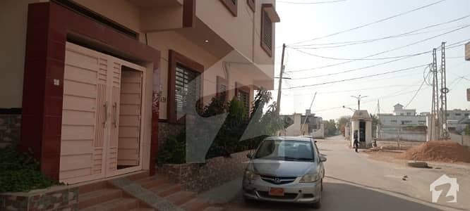 Corner 60x24 G+1 House For Sale In Saadi Town