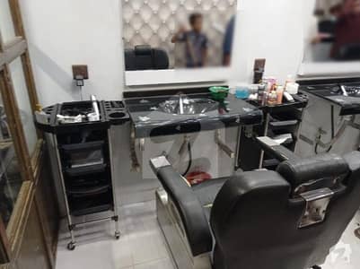 Saloon Shop For Sale With Setup In Gulistan-e-johar Block 2  Best For Investors Current Rental Income 40,000 Shop Sale Demand With Setup 75lacs  Setup Includes All Basic Saloon Equipment's 1 Ac 1 Led 4 Chairs 1 Dispenser Etc Shop Dimensions 9