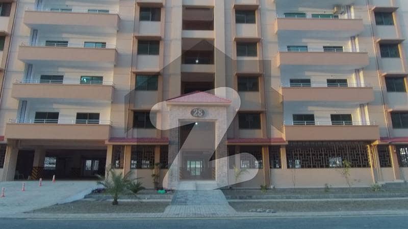 10 Marla 03 Bedroom 3rd Floor Park Edge Brand New Apartment Available For Sale In Askai-10 Lahore Cantt