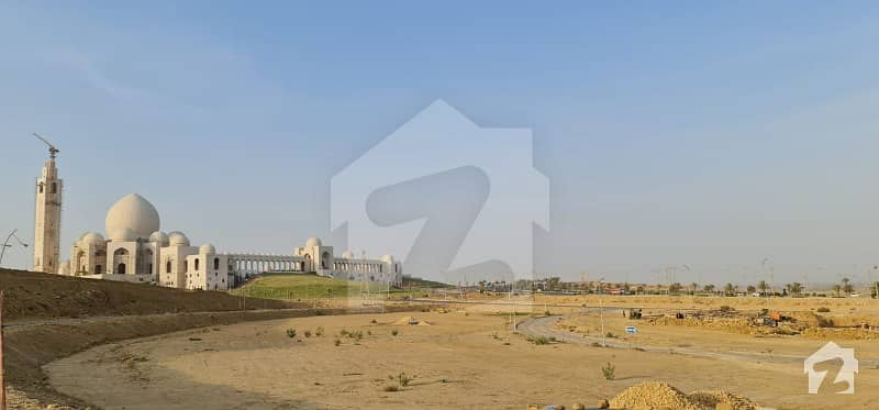 Bahria Hills Semi Corner Most Prime Location 500 Sq Yd Plot For Sale In Bahria Town Karachi Precinct-9