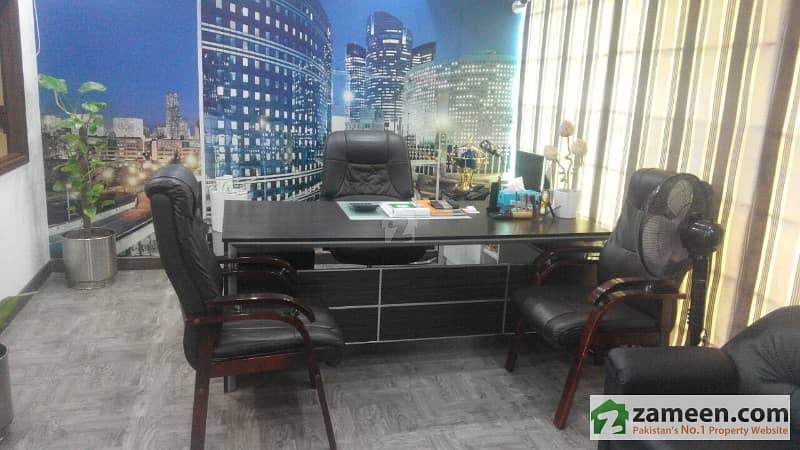 DHA Defence Phase 6 Shahbaz Commercial Lane 4  Fully Furnished Office For Rent