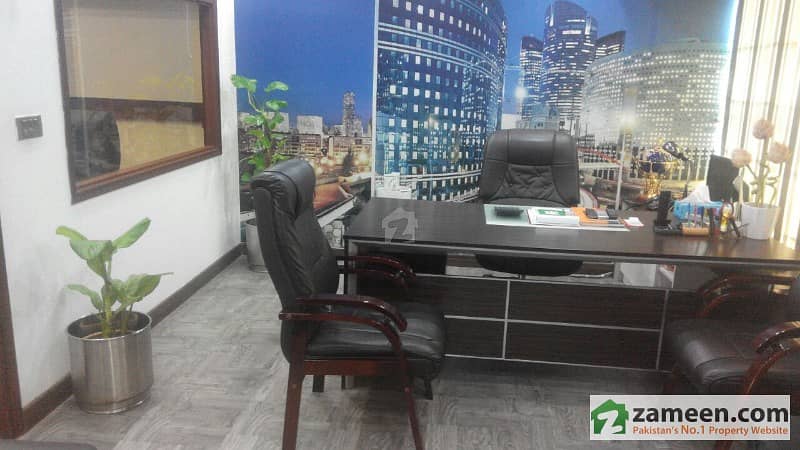 Dha Defence Phase 6 Small Shahbaz Lane 4 Fully Furnished Office For Rent