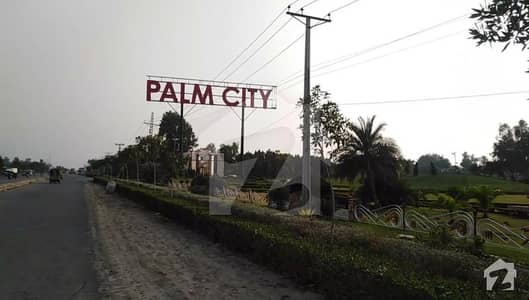 10 Marla Residential Plot For Sale Best Location At Palm City B Block