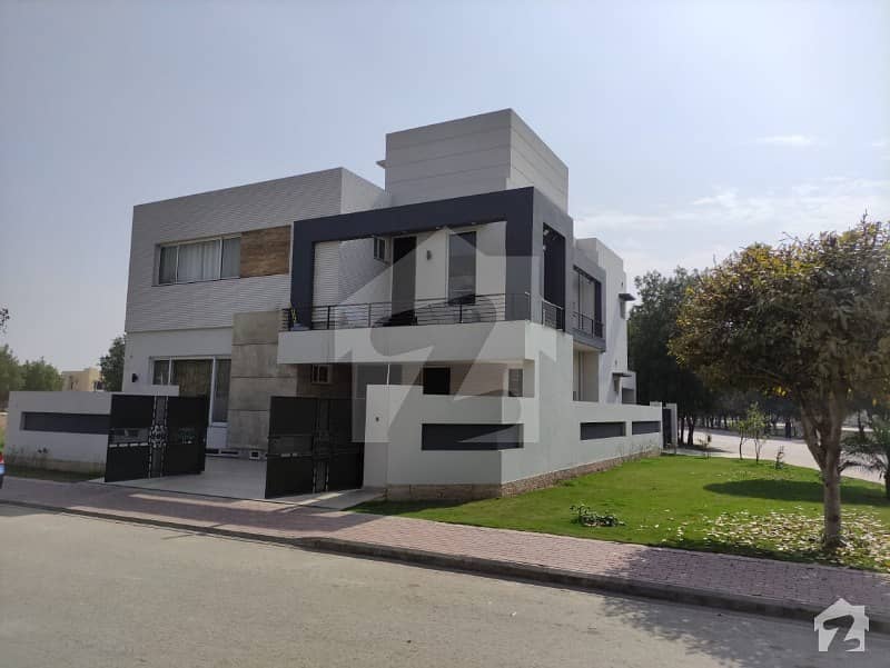 14 Marla New Corner Green Belt Furnished House For Sale In Sector F Ghazanvi Block, Bahria Town, Lahore