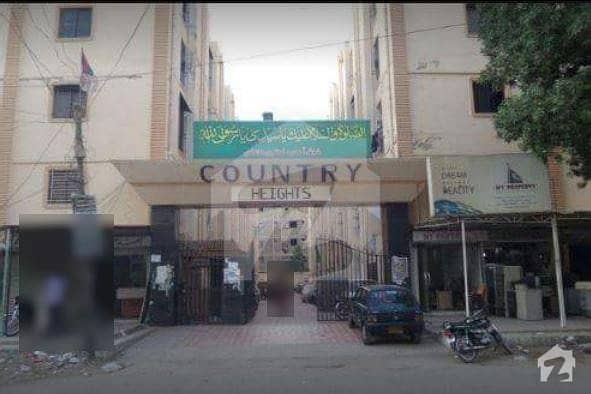 کنٹری ہائٹس سکیم 33 کراچی میں 2 کمروں کا 4 مرلہ فلیٹ 60 لاکھ میں برائے فروخت۔