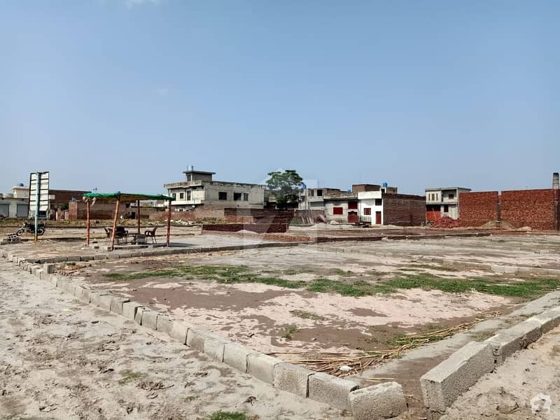 Residential Plot Of 10 Marla Available In Shadiwal Road