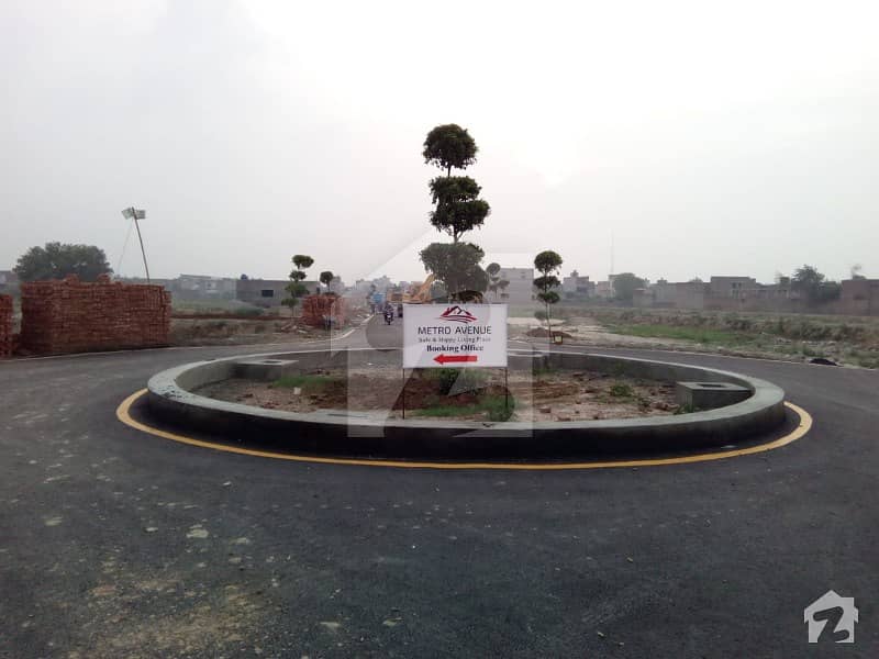 3 Marla Plot For Sale On Easy Installment In Metro Avenue Gajju Matah
