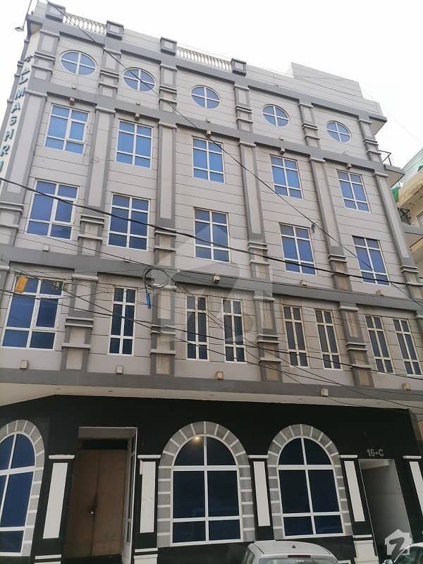 Brand New Building 200 Square Yards Ground 4 Floor For Sale At Shabaz Commercial