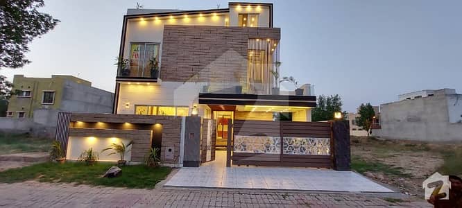 11 Marla Brand New Beautiful And Well Designed House At Ideal Location Is For Sale In Ghaznavi Block Bahria Town