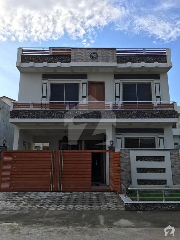 Brand New 30x60 Double Storey House Double Unit Totally Wood Very Prestigious Location Very Latest Design Very Latest Elevation Design Solid Construction