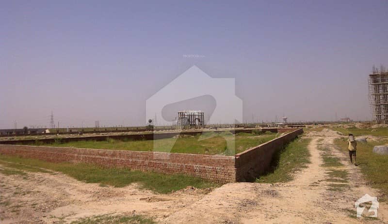 5 Marla level residential plot is up for sale situated on 80 feet road