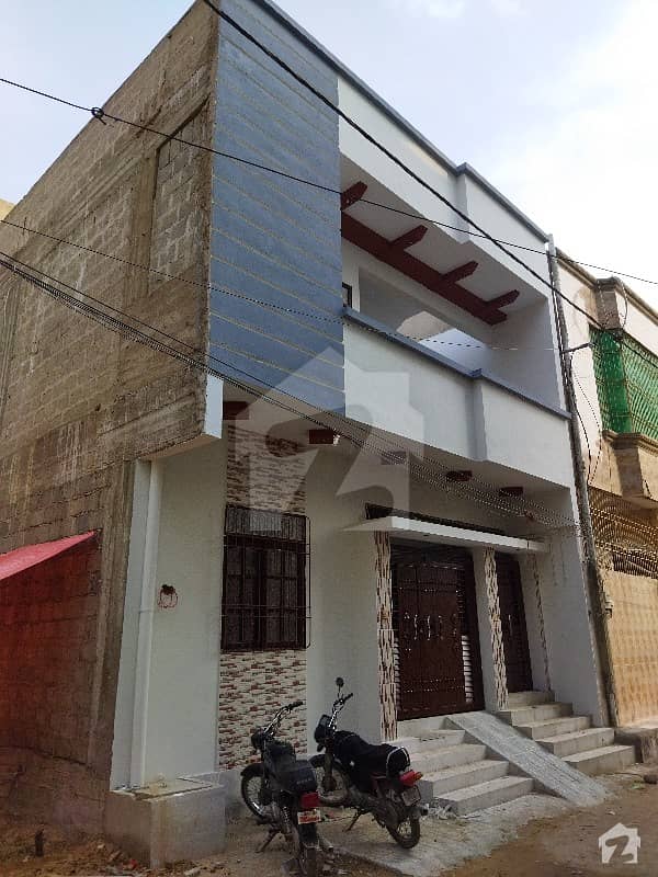 New House For Sale 120 Sq Yards Ground Plus 1 At Malik Society