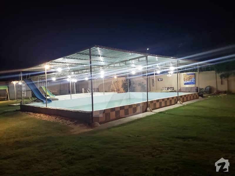 2000 Yard Farm House 2 Swimming Pools Near Dha City
