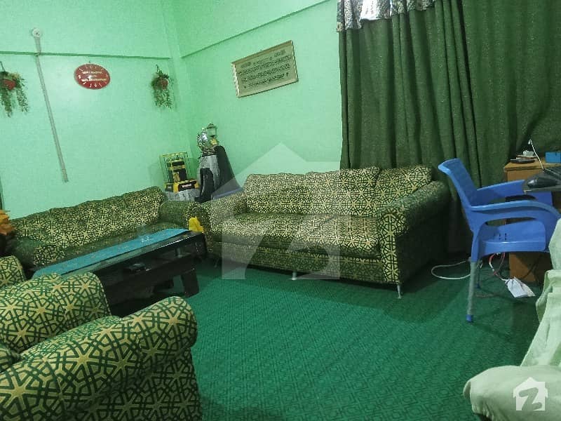 Falaknaz Apartments 2 Bed Drawing Dining Main University Road Karachi