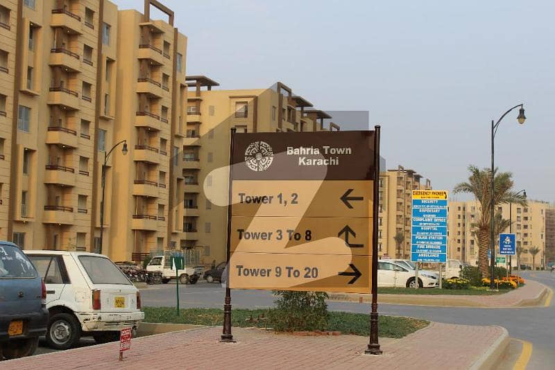 بحریہ ہائٹس بحریہ ٹاؤن کراچی کراچی میں 2 کمروں کا 5 مرلہ فلیٹ 82 لاکھ میں برائے فروخت۔