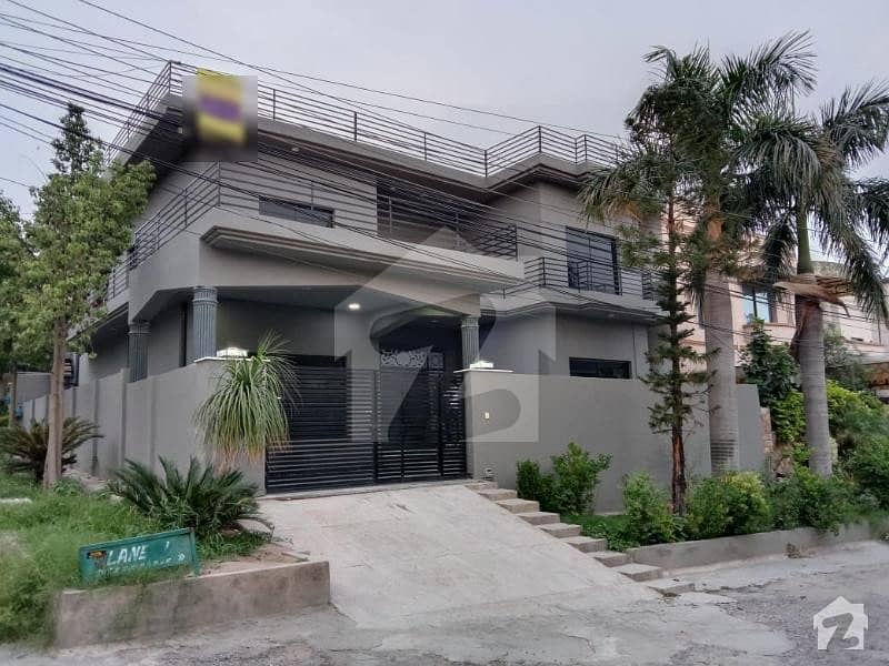 Fantastic Location Corner 12 Marla Double Unit House For Sale In Gulriaz Phase 3 Rawalpindi