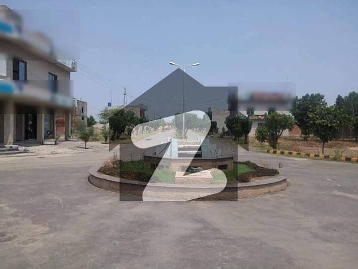 Sale A Well-planned Commercial Plot In Al Haram Garden - Block D