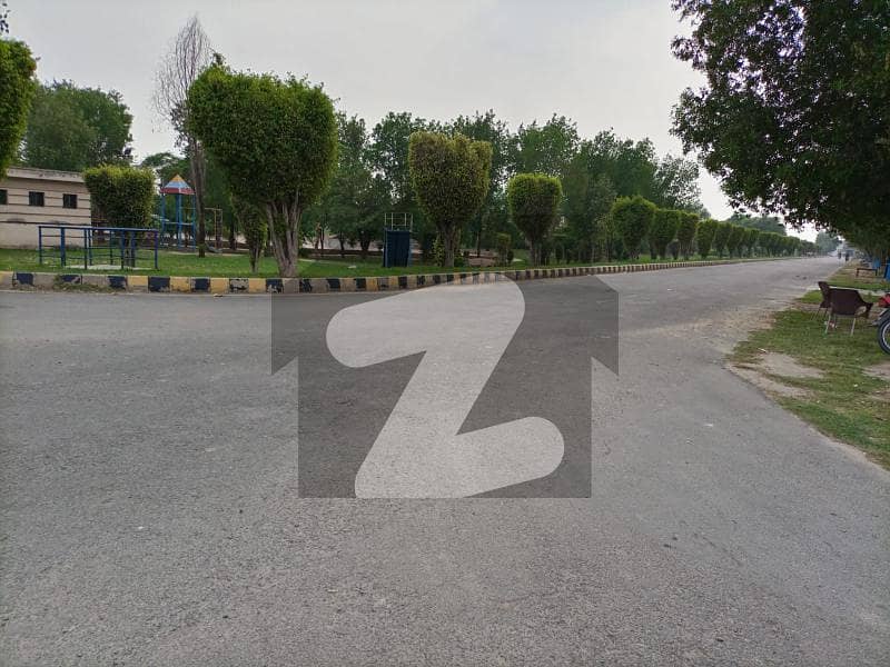 Facing Park 10 Marla Plot For Sale M Block Khayaban E Amin Lahore