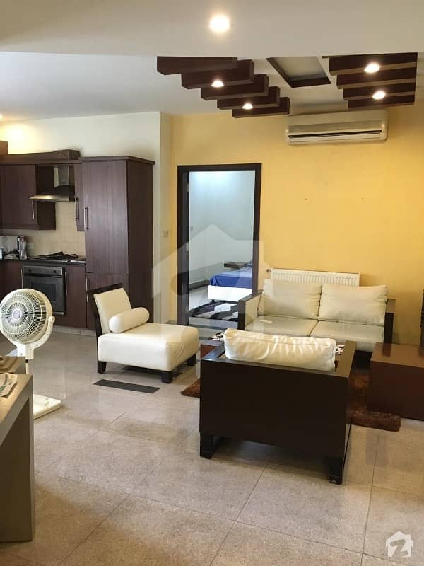Two Bed Fully Furnished Flat For Sale In Heights3 Bahria Town Phase4. .
