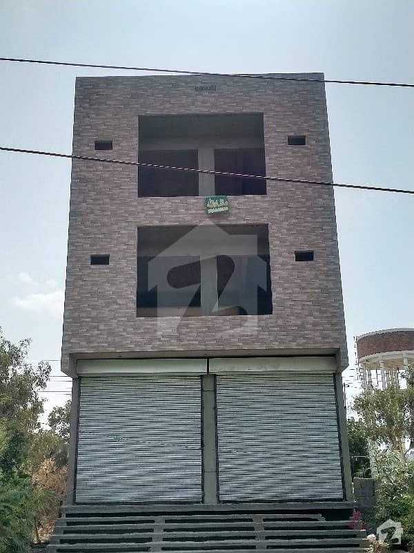 80 Sq Yard Building Ground  Basement   1st Floor  2nd Floor For Rent Jinnah Avenue Roud