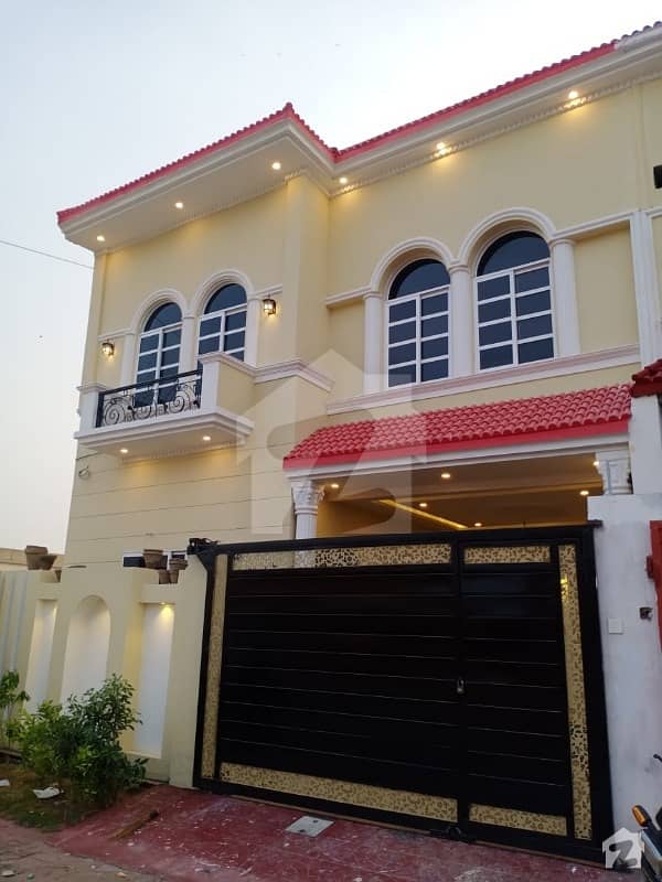 4 Marla Spanish Brand New Double Storey House For Sale