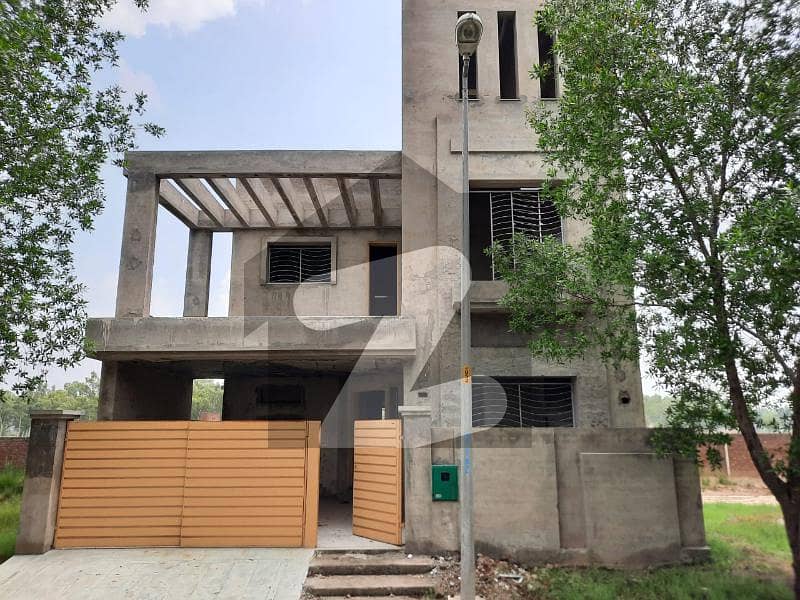 8 Marla Grey Structure House For Sale In Bahria Orchard Lahore