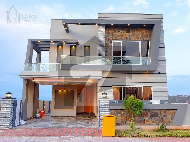 15 Marla Designer Triple Storey House With An Eye Catching Height View At Back