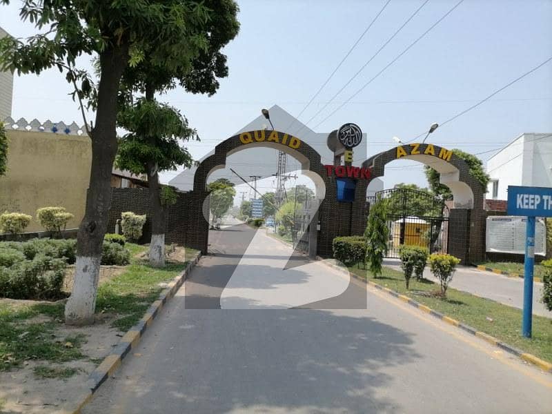 Affordable Residential Plot For Sale In Quaid-E-Azam Town
