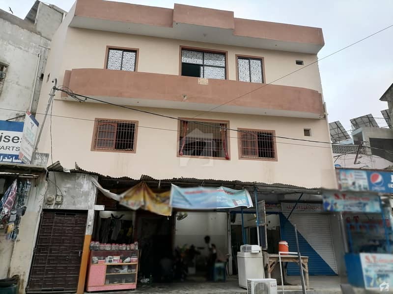 Ground + 2+ 4 Shops House Is Available For Sale In North Karachi Sector 7-d/4