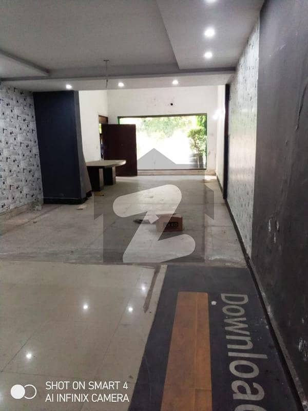 1 Kanal Ground Floor Portion For Rent For Silent Office Complete Hall In Garden Town