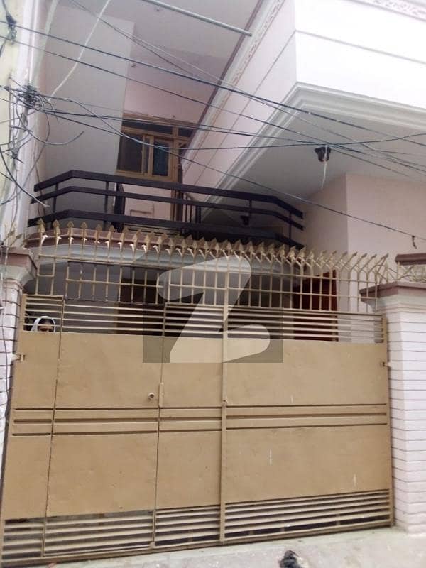 120 Sq Yards Triple Storey Vip House Newly Renovated And Painted With All Necessary Utilities