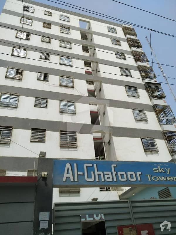 8th floor flat road facing Al gafoor atrium tower available For Sale