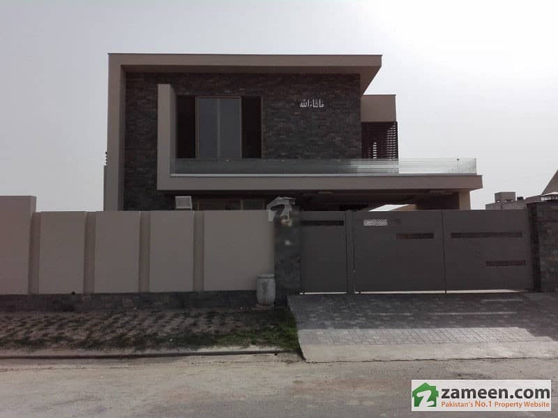 1 Kanal Brand New House Is Available For Sale On Tech Town Canal Road