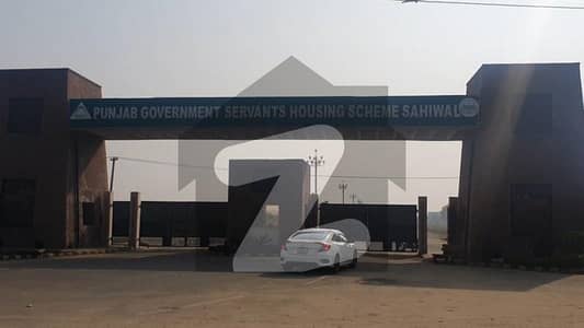 پنجاب گورنمنٹ سرونٹ ہاؤسنگ سکیم ساہیوال میں 11 مرلہ رہائشی پلاٹ 41 لاکھ میں برائے فروخت۔
