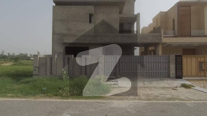 10 Marla Brand New Grey Structure House For Sale