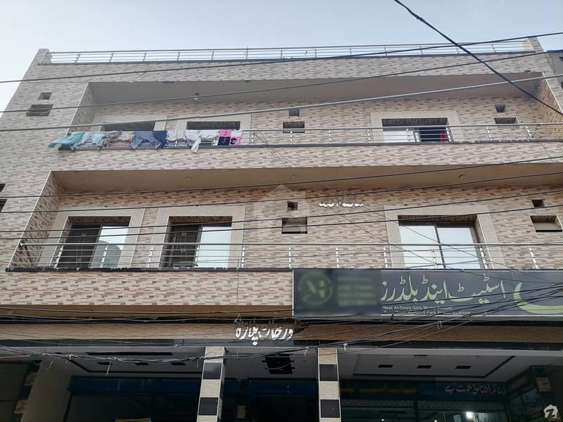 Plaza For Sale Triple Storey With Basement 8 Flat One Big Hall And Shops 275000 Monthly Rent Income Main Peco Road Multan Road