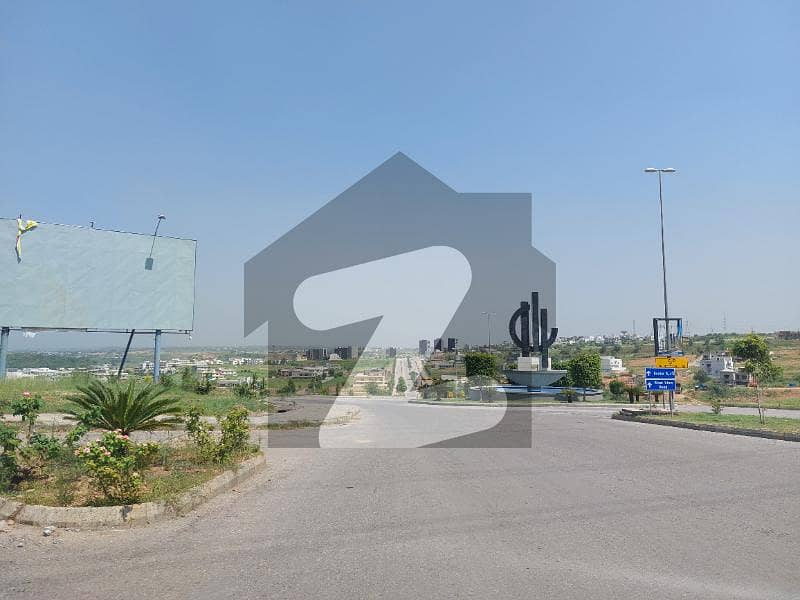 500 Sq Yards Open Plot With Back Open View In Sector C Dha Phase 5 Islamabad