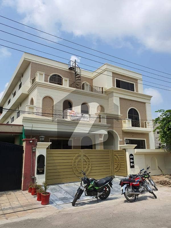 Brand New Kanal Triple Storey House Is Available For Rent Near Gourmet Doce