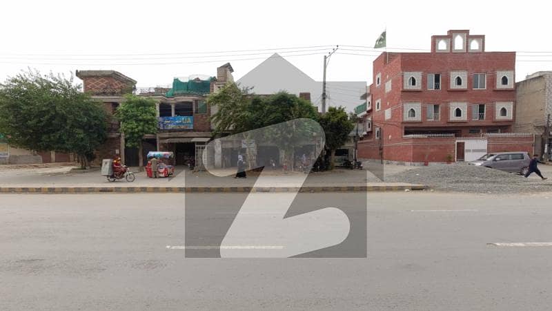 12 Marla Corner Commercial Plot Available For Sale