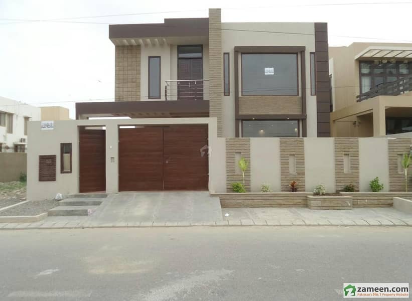 Defence 500 Yards Two Unit Bungalow Brand New For Sale DHA Karachi