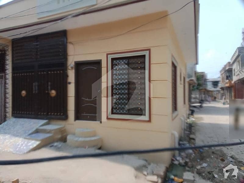 4 Marla Corner House Available For Sale in Qreshia Abad Girja Road RWP.
