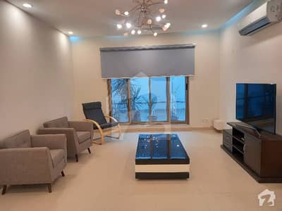 Luxury Furnished Ground Portion For Rent In F-7-3 Islamabad .