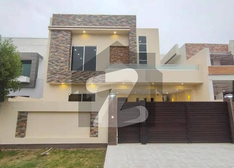 10 Marla Brand New Beautiful Solid Construction House Is Available For Sale In Beautiful Wapda Town