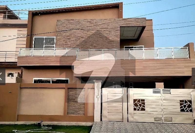 A Nicely Build 10 Marla brand New Double Story Luxury House is available for sale in Beautiful Wapda Town