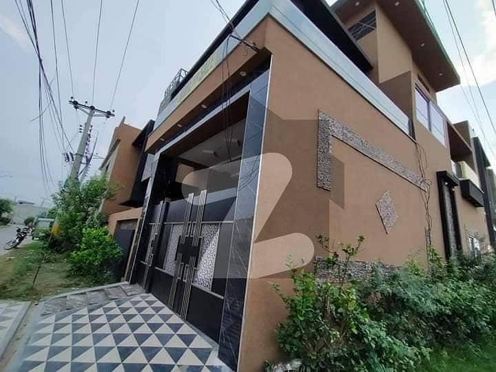 8 Marla Brand New House For Sale In Al-ahmed Garden  Gt Road Lahore