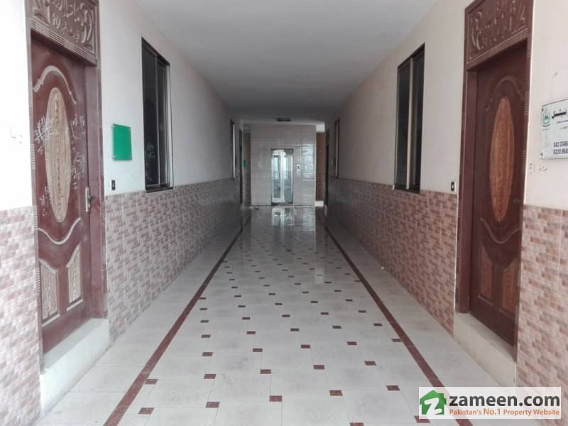 4th Floor Flat For Sale On Road Side Near To Orange Line Train